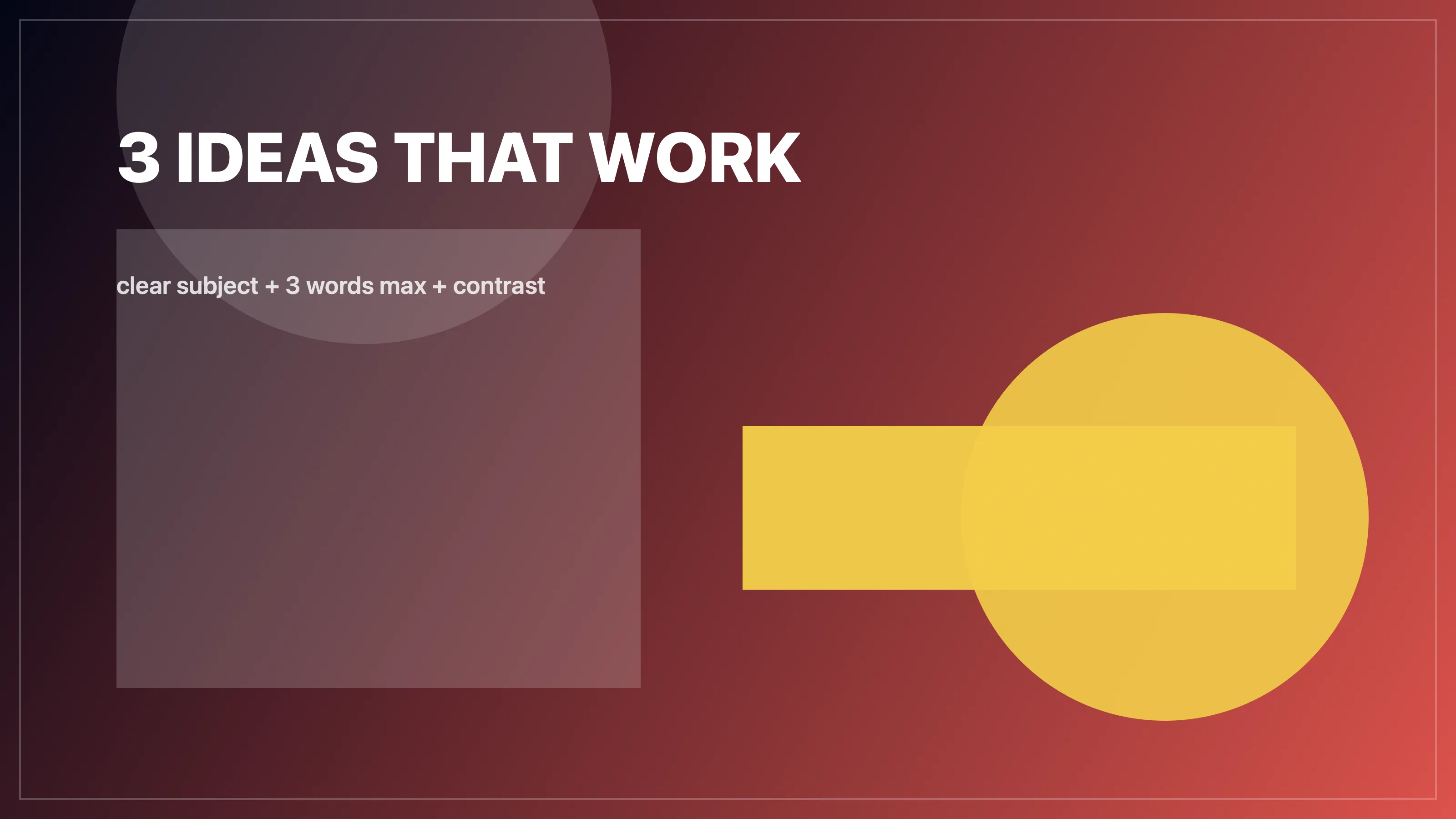 AI YouTube thumbnail cover example with bold layout and high contrast