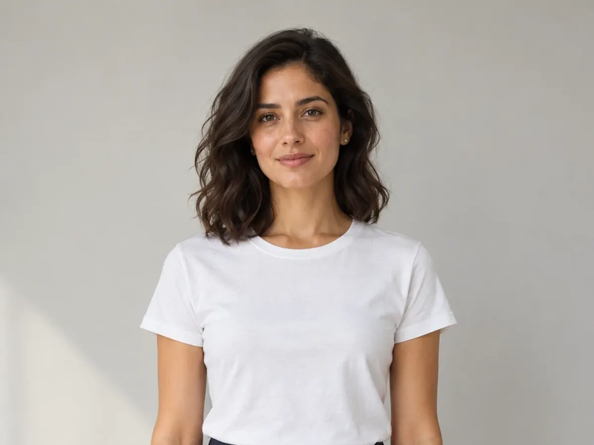 A clear, evenly lit portrait with an unobstructed face, ready to upload