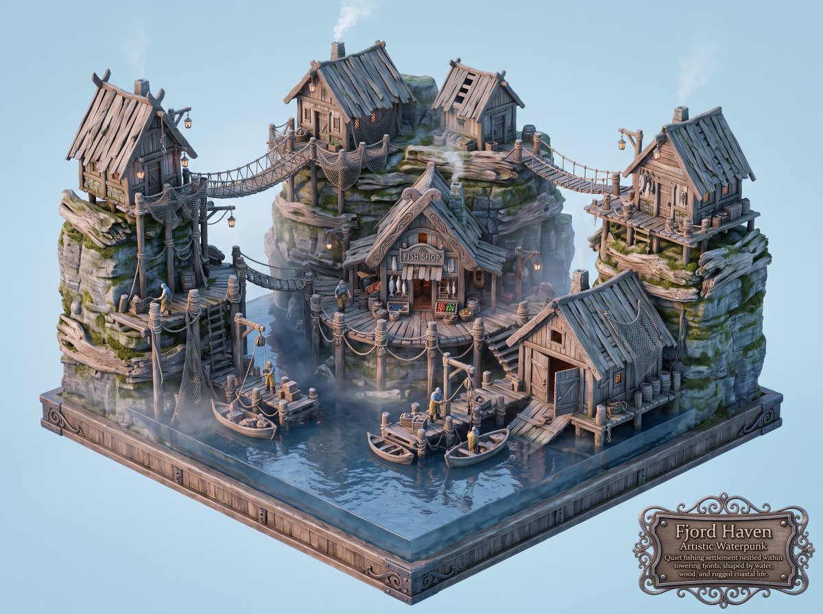 Miniature Scene generated with Nano Banana Pro